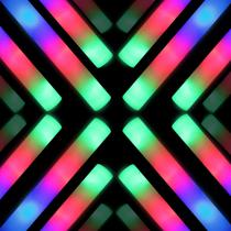 Foam Glow Sticks Toismie, 24 unidades com 3 modos de intermitência Foam Glow Sticks Toismie, 24 unidades com 3 modos de intermitência