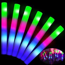 Foam Glow Sticks TURNMEON 16 polegadas, 100 unidades com luz LED, 3 modos