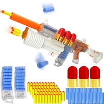 Foam Launcher Toy Blaster UNIKONIO 3 em 1, modos laranja