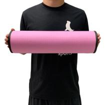 Foam Roller 45cm Liberação Miofascial EVA DF1065 Rosa Dafoca Sports