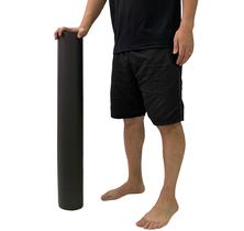 Foam Roller Dafoca 90cm Liberação Miofascial EVA DF1063 Preto Dafoca