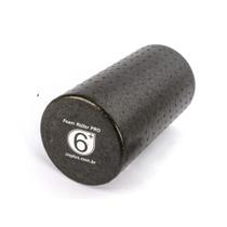 Foam Roller PRO - Rolo Massageador Six Plus Cor: Preta