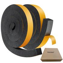 Foam Weather Stripping Innconee 1,5 x 1,5 polegadas com adesivo de 8 pés Foam Weather Stripping Innconee 1,5 x 1,5 polegadas com adesivo de 8 pés