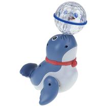 Foca Dançarina Empina Bola Com Luz e Som Divertida Art Brink Foca Dançarina Empina Bola Com Luz e Som Divertida Art Brink