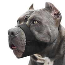 Focinheira antiderrapante macia para cães Mayerzon Pitbull XXXL