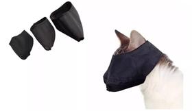Focinheira Mascara Para Gatos Reforçada Nylon Kit Com 3 Unidades - RM