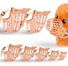 Focinheira Plástica Ajustável Para Cachorros Cães Todos os Portes - Focinheira para Cachorro