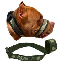 Focinheira Tática Militar Moderna Super Confortável E Segura Dogvix