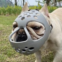 Focinho de cachorro BARKLESS Short Snout Silicone para buldogue francês
