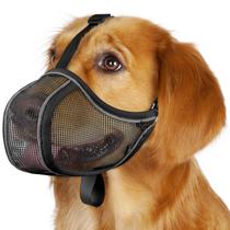 Focinho de cachorro Mayerzon Soft Mesh respirável para cães de médio porte Focinho de cachorro Mayerzon Soft Mesh respirável para cães de médio porte