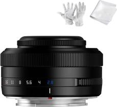 Foco automático Lens Tartisan 27mm F2.8 para câmeras Fuji X-Mount