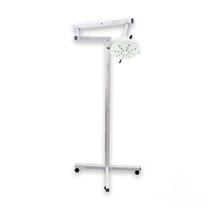 Foco Cirúrgico 12 Led - Luz Quente E Fria - Base Pedestal