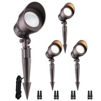 Focos de iluminación para paisajes LED LEONLITE 5W 12V IP65 Luz cálida 4 unidades Focos de iluminación para paisajes LED LEONLITE 5W 12V IP65 Luz cálida 4 unidades