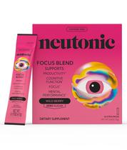Focus Blend em pó Neutonic Wild Berry 16 palitos