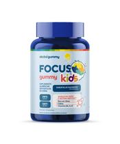 Focus Kids- Gummy- Sabor Blue Raspberry- 30 Gomas- Ekobé