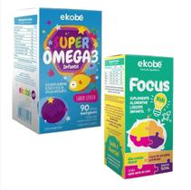 Focus Kids + Super Ômega 3 Infantil- Ekobé Kids