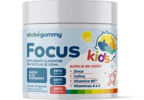 Focus Kids suplemento em goma Ekobé para crianças