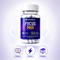 Focus Max Macbela LTirosina, Colina, LTeanina e Vitaminas B 60 Cápsulas