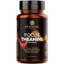 Focus Theanine Pote 60 Caps Essential Foco Concentração