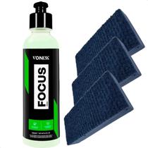 Focus Vonixx Polidor Kit 3 Taco Carpete Para Descontaminação