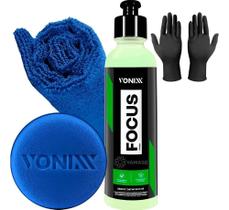Focus Vonixx Removedor Chuva Acida Vidros Espelho Box 240Ml