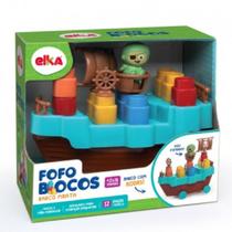 Fofo Blocos Barco Pirata 13 Pçs Fofo Blocos Barco Pirata 13 Pçs