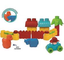 Fofo Blocos Fazendinha 25 Peças - Elka -