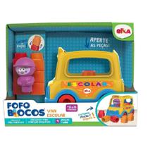 Fofo Blocos Van Escolar Elka 1211 Fofo Blocos Van Escolar Elka 1211