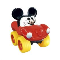 Fofomóvel Mickey Lider Brinquedos Vermelho +4 meses Vinil Macio Rodas Livres Atóxico - 2832