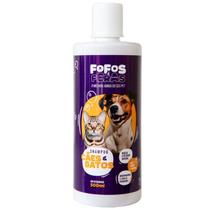 Fofos e Feras Shampoo Cães e Gatos 500ml Limpa, Perfuma e Hidrata
