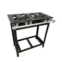 Fogao 2 Bocas 30X30 Gold Sl-cfzg-119 Gas Glp Alta Pressao Perfil 7Cm De Pe Queimador Starline - Cefaz Fogao 2 Bocas 30X30 Gold Sl-cfzg-119 Gas Glp Alta Pressao Perfil 7Cm De Pe Queimador Starline - Cefaz