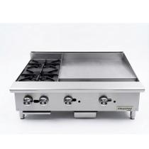 Fogão 2 Bocas e Chapa de 60 cm Conjugada CPC12H24G Frigopro Cooking Fogão 2 Bocas e Chapa de 60 cm Conjugada CPC12H24G Frigopro Cooking