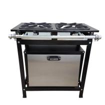 Fogão 2 Bocas Simples Cefaz com Forno Linha Gold Alta Pressão CFZG-119