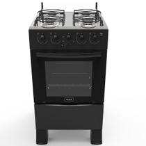 Fogão 4 Bocas A Gás Acendimento Automático Realce Bivolt Cr201 Preto Preto 127/220 Fogão 4 Bocas A Gás Acendimento Automático Realce Bivolt Cr201 Preto Preto 127/220