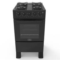 Fogão 4 Bocas a Gás Acendimento Automático Realce Glass Bivolt CR206