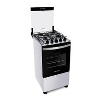 Fogão 4 Bocas a Gás Brastemp BFO4NBBUNA com Acendimento Automático Branco Bivolt Fogão 4 Bocas a Gás Brastemp BFO4NBBUNA com Acendimento Automático Branco Bivolt