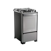 Fogão 4 Bocas a Gás Dako Magister com Acendimento Automático e Forno 60L Inox Espelhado Bivolt Fogão 4 Bocas a Gás Dako Magister com Acendimento Automático e Forno 60L Inox Espelhado Bivolt