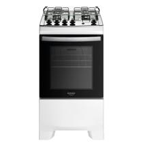 Fogão 4 Bocas a Gás Dako Supreme com Acendimento Automático Mesa Inox Branco Bivolt Fogão 4 Bocas a Gás Dako Supreme com Acendimento Automático Mesa Inox Branco Bivolt
