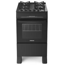 Fogão 4 Bocas a Gás Itatiaia Electra Glass New Mesa de Vidro Acendimento Automático Preto Bivolt