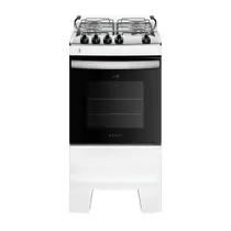 Fogão 4 Bocas Atlas Agile Up Com Mesa Inox E Acendimento Automatico Branco Bivolt