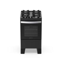 Fogão 4 Bocas Atlas Automático Milão Fast Glass Mesa de Vidro Preto Fogão 4 Bocas Atlas Automático Milão Fast Glass Mesa de Vidro Preto