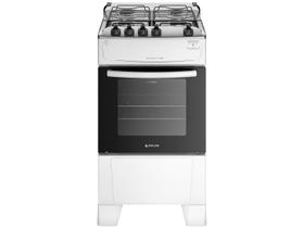 Fogão 4 Bocas Atlas Branco Mônaco Top Fogão 4 Bocas Atlas Branco Mônaco Top