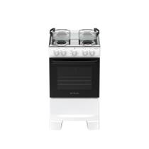 Fogão 4 Bocas Atlas Coliseum Plus Mesa Inox Branco Fogão 4 Bocas Atlas Coliseum Plus Mesa Inox Branco