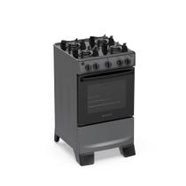 Fogão 4 Bocas Atlas Mônaco Lustro Com Mesa De Aço Bivolt Titanium Fogão 4 Bocas Atlas Mônaco Lustro Com Mesa De Aço Bivolt Titanium