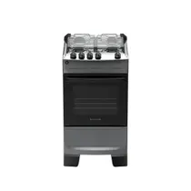 Fogão 4 Bocas Atlas Mônaco Top Automático Mesa Inox Titanium Bivolt Fogão 4 Bocas Atlas Mônaco Top Automático Mesa Inox Titanium Bivolt