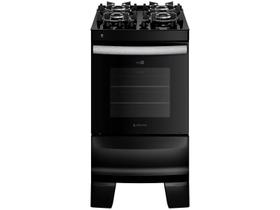 Fogão 4 Bocas Atlas Preto Mesa Vidro Glass Agile UP Fogão 4 Bocas Atlas Preto Mesa Vidro Glass Agile UP