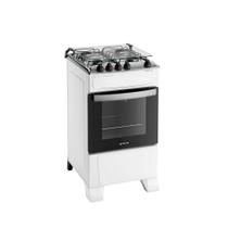 Fogão 4 Bocas Branco Com Mesa Inox Atlas Atenas Bivolt Fogão 4 Bocas Branco Com Mesa Inox Atlas Atenas Bivolt