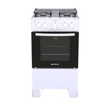 Fogao 4 bocas branco com mesa inox atlas monaco plus bivolt 300000713
