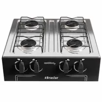 Fogão 4 Bocas Braslar Asiático Bf Fogão 4 Bocas Braslar Asiático Bf