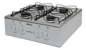 Fogao 4 bocas braslar asiatico junior branco